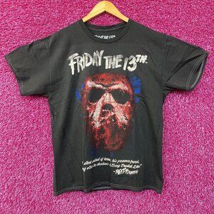 Bloody Disgusting X Friday the 13th Jason Voorhees Horror T-Shirt Medium